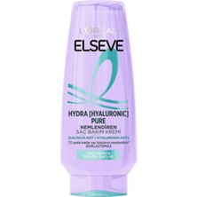 5 Adet L'oréal Paris Elseve Hydra [hyaluronic] Pure Salisilik Asit Içeren Yağlanma Karşıtı Nemlendirici Saç Kremi 250 ml