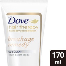 3 Adet Dove Sülfatsız Serum Saç Bakım Kremi Breakage Remedy 170 ml