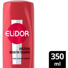 3 Adet Elidor Saç Bakım Kremi Brezilya Keratin Terapisi 350 ml