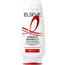 1 Adet Elseve Komple Onarıcı 5 Yapılandırıcı Saç Kremi 250 ml