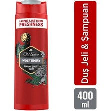 6 Adet Old Spice Duş Jeli 400 ml Wolfthorn