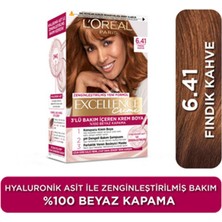 L'Oréal Paris 1 Adet Excellence Creme Saç Boyası - 6.41 Fındık Kahve 192 ml