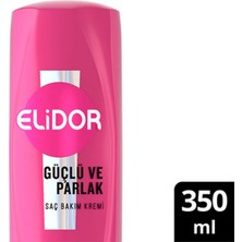 2 Adet Elidor Saç Bakım Kremi Güçlü ve Parlak 350 ml