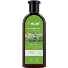 3 Adet Tresan 6 Bitki Kepek Karşıtı Bakım Şampuanı 300 ml