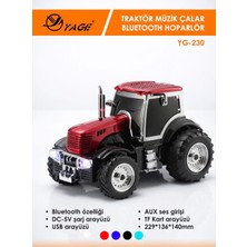 Yage Traktör Tasarımlı Bluetooth Hoparlör - Müzik Çalar