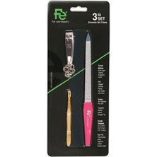 5 Adet Fe Ekonomik 3'lü Set ( Törpü - Cımbız - Makas )