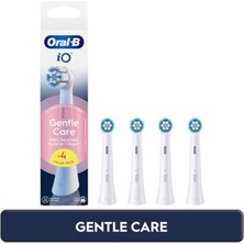 4 Adet Oral-B Io Gentle Care Beyaz Diş Fırçası Yedek