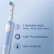 2 Adet Oral-B Şarjlı Diş Fırçası Vitality Pro Mavi