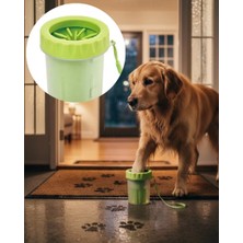 DS LLC Orta ve Büyük Irk Köpekler Için Pati Yıkama Kabı Pratik Hijyen Çözümü DSLLC-2335Y6