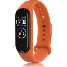Senka Newface Mi Band 4 Klasik Kordon - Turuncu