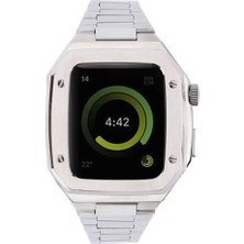 Senka Newface Watch 44MM Metal Petek Kasalı Kordon - Gümüş