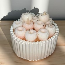 Natura Home Decor Dekoratif Cupcake Mum