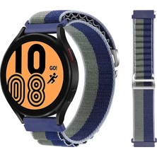 Senka Newface Watch 20MM KR410 Kumaş Kordon - Lacivert-Yeşil