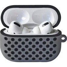 Senka Newface Pro 2 (2.nesil) Spor Delikli Kılıf - Gri-Siyah