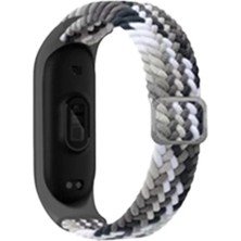 Senka Newface Mi Band 4 Star Kordon - Gri-Siyah