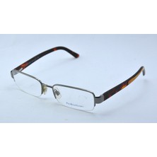 Polo Ralph Lauren 1085 9002 54 Gun Metal Mat Gümüş Kahverengı Dıkdortgen Unısex Gözlük