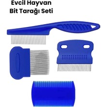 Asiltech Bit, Pire ve Tüy Temizliğine Uygun Çok Amaçlı Evcil Hayvan Tarağı Seti