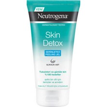 Neutrogena Skin Detox Serinletici Peeling Jel 150 ml Onarıcı Etki ile Tüm Cilt Tipleri İçin