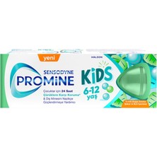 3 Adet Sensodyne Promine Kids Bubble Gum & Tatlı Nane Diş Macunu 50 ml