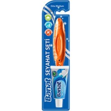 3 Adet Banat Seyahat Seti (Diş FIRÇASI+15ML Diş Macunu)