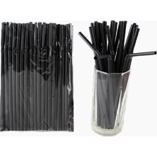 Dolphin Jelatinli Körüklü Frozen Pipet Siyah 23,5cm x 8mm 50LI