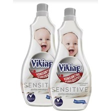 Viking Konsantre Sensitive Çamaşır Yumuşatıcı 1440 ml X2 Adet