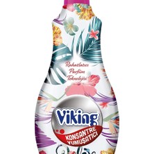Viking Konsantre Çamaşır Yumuşatıcı 1440 ml 6 Adet Amber Kokusuyla 60 Yıkama Rahatlatıcı Parfüm Teknolojisi
