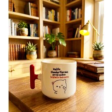 Tanem Kalite Standartlarımız Gereği  Baskılı Renkli - T Kulp Kupa