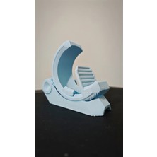 MORFEM3D Mavi Ayarlanabilir Cep Telefonu Standı – Masaüstü Telefon Tutucu