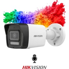 Hikvision DS-2CD1021G2-LIUF 2mp 2.8mm Colorvu Gece Renkli Ip Kamera Mikrofonlu