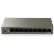  teg1109p 9 port 8 port poe+ 10-100-1000 switch hub + 1 port uplink