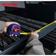 WP261009 5MX19MM/16FT. Naylon Kaplama Sarı Çelik Şerit Metre