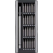 24 Parça Tornavida Seti Profesyonel Çok Amaçlı Özel Tasarım Kutulu