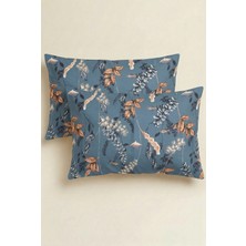 Anılsan Lily 2'li Ranforce Yastık Kılıfı 50X70 Flaplı