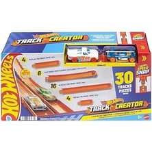 Uravas Store Oyuncak Araba Parça Seti, Track Creator Deluxe Paketi 2 1:64 Ölçekli Döküm Araçlar, 2