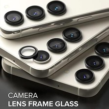 Galaxy S25 Plus Tekli Kamera Lens Koruma Camı Siyah