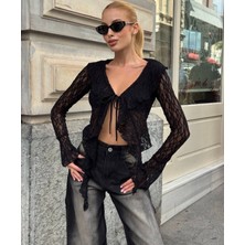 Aida Fashion Dantel Bluz