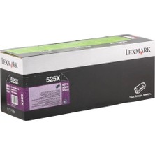 Lexmark 52D5X00 (525X) 45.000 Sayfa Kapasiteli Black Siyah Toner Ms711-811-812