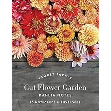 Uravas Store Chronicle Books Floret Farm's Cut Flower Garden: Dahlia Notes: 20 Not Kartı &amp; Envelopes (K