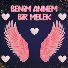 Ti Play Anneler Günü Pvc Vinil Pano Süsü 160X160 cm | Tek Parça Okul ve Sınıf Dekoru (Model 02)