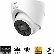 Dahua IPC-HDW1230V-SA-0280B 2mp 2.8mm Ir Dahili Mikrofonlu Dome Güvenlik Kamerası