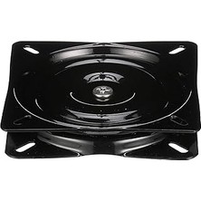 Uravas Store Attwood 17721 Koltuk Döner, Tekne Koltuğu Için, 3 Derece Eğim Hareketi, 7 Inç, Çelik, Siyah Toz Boy