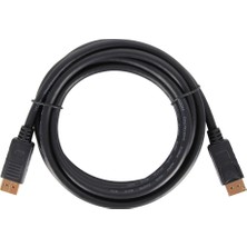 Vcom Siyah 1.8 Metre 1.2V Dp-M-Dp-M Kablo Cg631-1.8