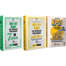 Pegem Akademi Yayıncılık 2026 Meb Ags Öabt Lise Matematik Öğretmenliği Çözümlü 7 Deneme ve Çözümlü Çıkmış Sorular