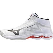 Mizuno Wave Lightning Pro Mıd Unisex Voleybol Ayakkabısı Beyaz