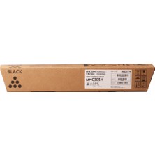 Ricoh Mp C305 Black Siyah Orjinal Fotokopi Toneri Mp C305Sp-305Spf 12.000 Sayfa