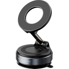 Uravas Store Coverzone Kablosuz Araç Içi Cep Telefonu Tutucu Araç Içi Montaj Süper Güçlü Vakumlu Manyetik Telefo