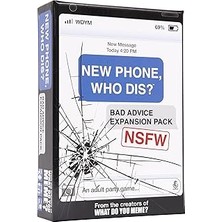 Uravas Store What Do You Meme New Phone, Who Dis? Bad Advice Nsfw Genişletme Paketi – Yeni Telefona Eklenmek Içi