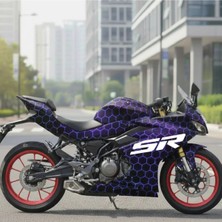 Kaplama Merkezi Cf Moto 250SR Parçalı Kaplama Folyo Sticker