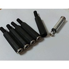 6.3mm Dişi Lehimlik Konnektör Çivi 6.3 mm Dişi Jack